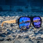 Bomber 2.0 Beechwood // Gloss Black (Polarized Brown)