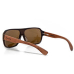 Bomber // Redwood // Amber (Brown Polarized)