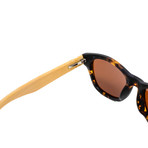 Sprocket // Bamboo // Sanded Tortoise (Brown Polarized)