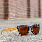 Sprocket // Bamboo // Sanded Tortoise (Brown Polarized)