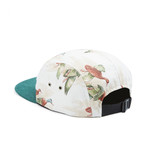 Vintage Mallard 5 Panel Hat // Cream