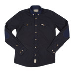 Adirondack // Elbow Patch Button-Down // Midnight (L)