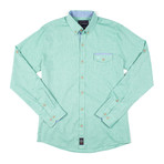 Button-Down Shirt // Mint Chambray (S)