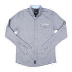 Button-Down // Grey Chambray (L)