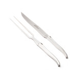 Laguiole Carving Set // Stainless Steel