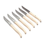 Laguiole Steak Knives // Set of 6 (Red)