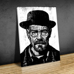 Heisenberg // Canvas (12"L x 16"H)