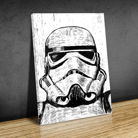 Stormtrooper // Canvas (12"L x 16"H)