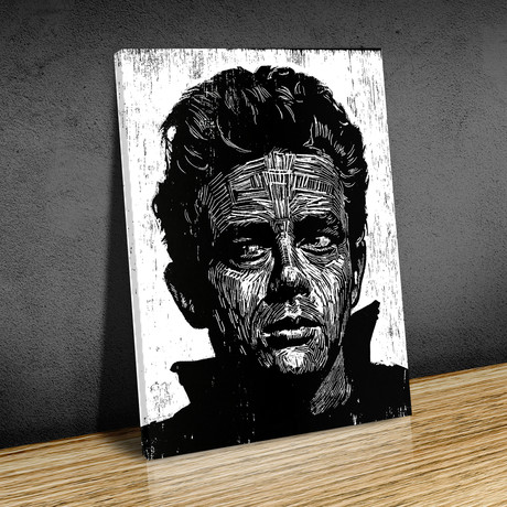 James Dean // Canvas (12"L x 16"H)