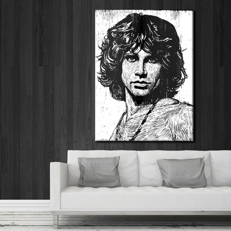 Jim Morrison // Print (12"L x 16"H)