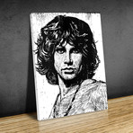 Jim Morrison // Canvas (12"L x 16"H)