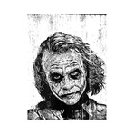 Heath Ledger // The Joker // Print (12"L x 16"H)