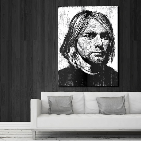 Kurt Cobain // Print (12"L x 16"H)