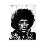 Jimi Hendrix // Print (12"L x 16"H)