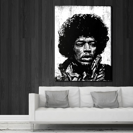 Jimi Hendrix // Print (12"L x 16"H)