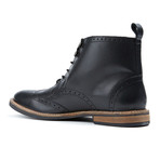 Brent Wingtip Oxford Boot // Black (US: 9)