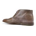 Gabe Plain Toe Oxford Boot // Dark Brown (US: 9)