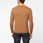 Crew Neck Sweater // Brown (2XL)
