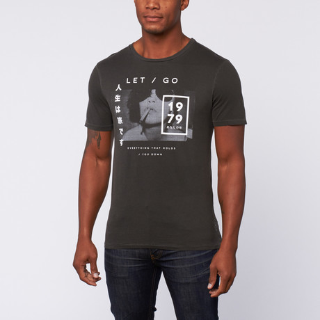 Let It Go Tee // Vintage Black (XL)