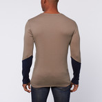 Killer Point Contrast Thermal // Stone + Blue // Stone, Navy (S)