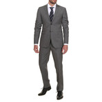 Slim Fit Suit // Grigio Stripe (Euro: 44)