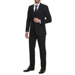 Slim Fit Suit // Steel Blue (Euro: 52)