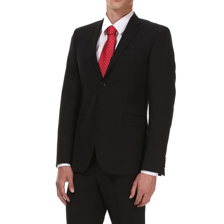 Slim Classic Suit // Rich Black (Euro: 44)