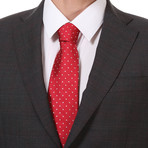 Classic Suit // Grey + Red (Euro: 44)