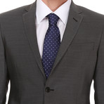 Slim Classic Suit // Grey + Black (Euro: 48)