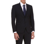 Slim Classic Suit // Blue Black (Euro: 44)