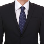 Slim Classic Suit // Blue Black (Euro: 44)