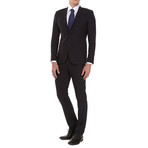 Slim Fit 2-Button Suit // Steel Black (Euro: 48)