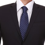 Slim Fit 2-Button Suit // Steel Black (Euro: 48)