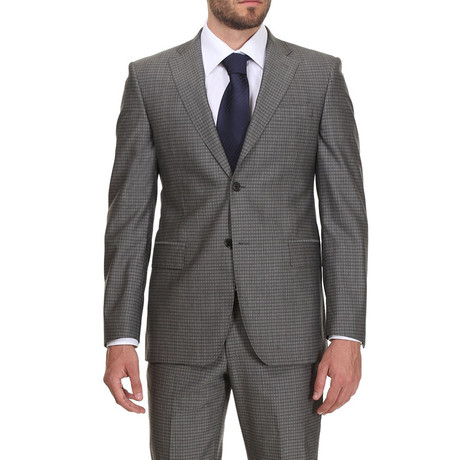 Classic 2-Button Suit // Grey Check (Euro: 44)
