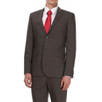 Slim Fit Suit // Grey Check (Euro: 50)