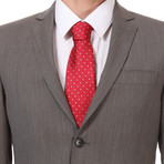 Slim Fit Suit // Brushed Grey (Euro: 44)