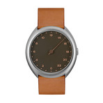 Slow O 09 Quartz // Silver Case + Anthracite Dial