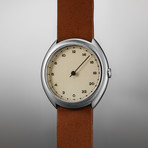 Slow O 07 Quartz // Silver Case + Creme Dial