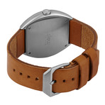 Slow O 07 Quartz // Silver Case + Creme Dial