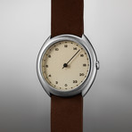 Slow O 06 Quartz // Silver Case + Creme Dial