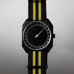 Slow Jo 27 Quartz // Black Case + Black Dial