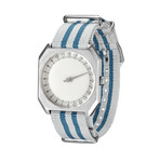 Slow Jo 26 Quartz // Silver Case + Silver Dial