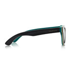 Carnaby Sunglasses // Grey + Dark Aqua