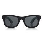 Carnaby Sunglasses // Grey + Dark Aqua