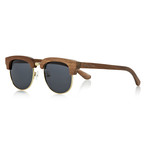 Beaumont Sunglasses // Grey + Walnut