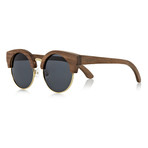 Thurloe Sunglasses // Grey + Walnut