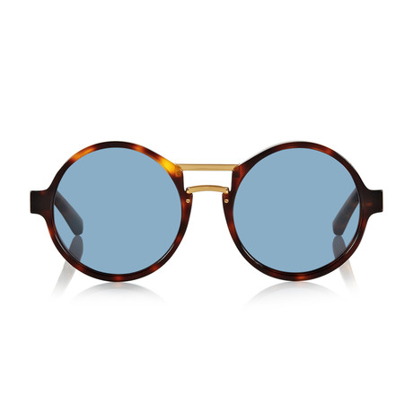 Draycott Sunglasses // Tortoise + Light Blue