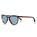 Hudson Sunglasses // Tortoise + Light Blue