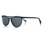 Hudson Sunglasses // Opaline Blue + Grey