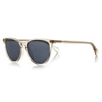 Hudson Sunglasses // Champagne + Grey